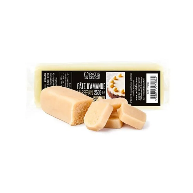 Cerf Dellier Pâte d'amande confiseur neutre 33 % 250 g