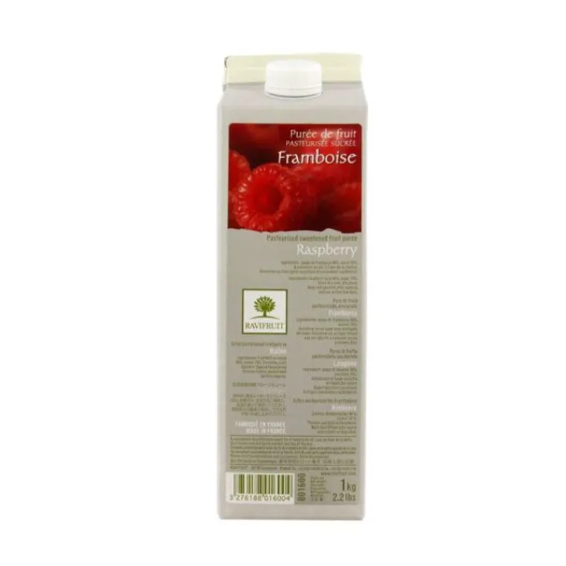 Cerf Dellier Purée de framboise Ravifruit 1 kg