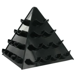 Cerf Dellier Pyramide à macarons noire