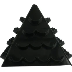 Cerf Dellier Pyramide à macarons noire