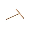 Cerf Dellier Rateau à crêpe rond en hêtre 14 cm