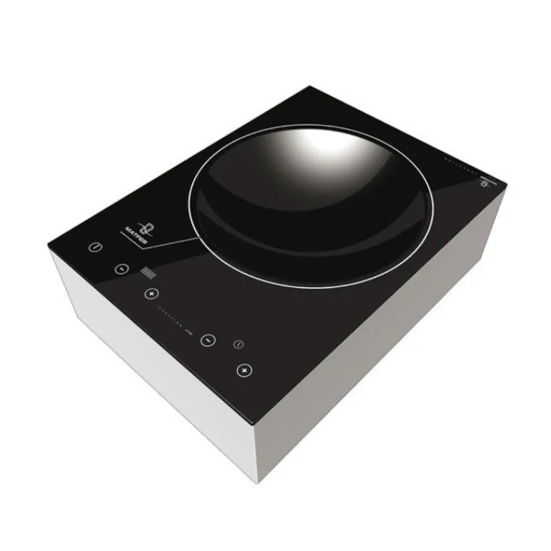 Cerf Dellier Réchaud wok à induction Matfer 3500 W