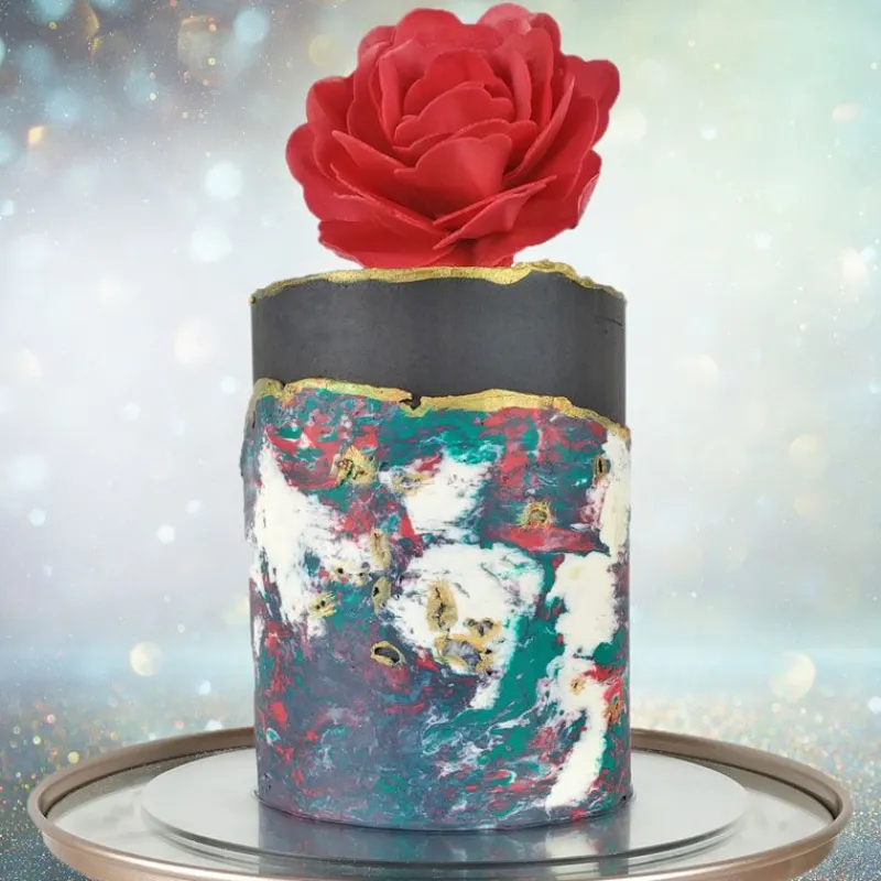 Cerf Dellier Rose rouge géante azyme