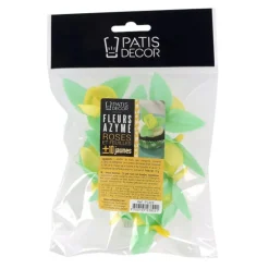 Cerf Dellier Roses jaunes avec feuilles x10