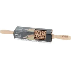 Cerf Dellier Rouleau empreintes Winter