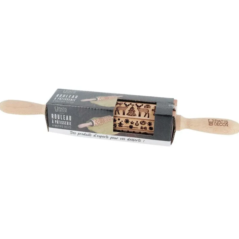 Cerf Dellier Rouleau empreintes Winter