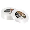 Cerf Dellier Ruban blanc satin (22 m)