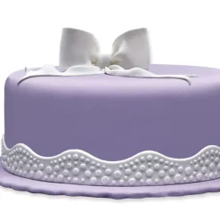 Cerf Dellier Ruban pâte à sucre bulles h 3 cm (2,5 m)