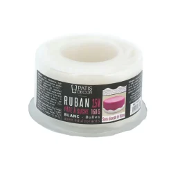 Cerf Dellier Ruban pâte à sucre bulles h 3 cm (2,5 m)