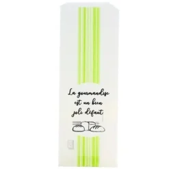 Cerf Dellier Sac à pain long parafiné x1000 (vert)