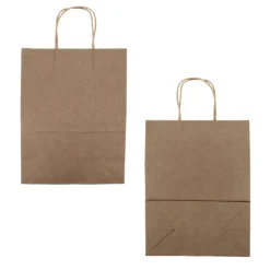 Cerf Dellier Sac en papier kraft - 25x12x33 cm