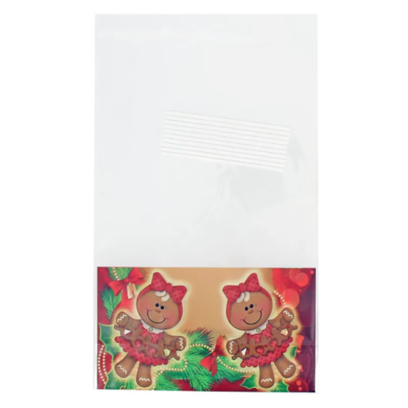Cerf Dellier Sachets bonbons Fillettes + liens 18 x 30 cm (x10)