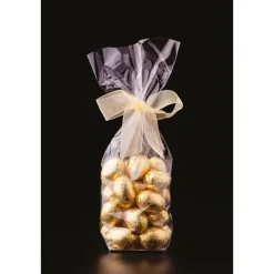 Cerf Dellier Sachets polypropylène 10 x 22cm fond carton + liens (x10)