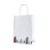 Cerf Dellier Sacs papier village de Noël (x25)