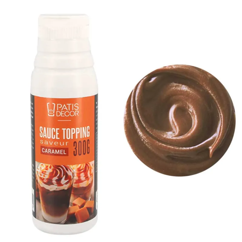 Cerf Dellier Sauce topping saveur caramel 300g