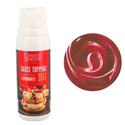 Cerf Dellier Sauce topping saveur fraise 300g