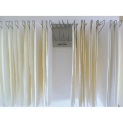 Cerf Dellier Séchoir inox mural pour toiles à couches 24 barres 1,5 m