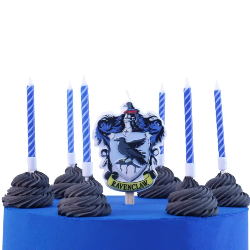 Cerf Dellier Set de 7 bougies d'anniversaire Serdaigle Harry Potter