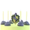 Cerf Dellier Set de 7 bougies d'anniversaire Poufsouffle Harry Potter
