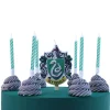 Cerf Dellier Set de 7 bougies d'anniversaire Serpentard Harry Potter
