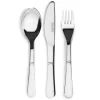 Cerf Dellier Set de couverts inox avec étui