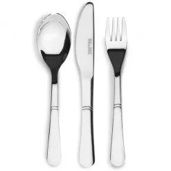 Cerf Dellier Set de couverts inox avec étui