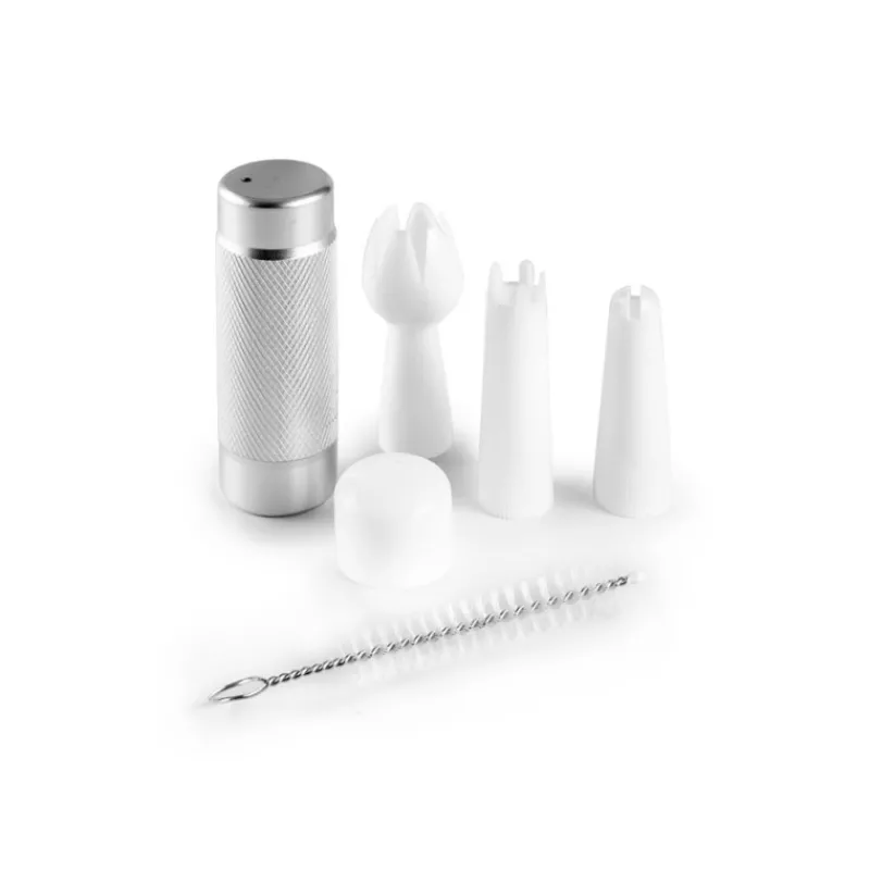 Cerf Dellier Siphon à crème argent