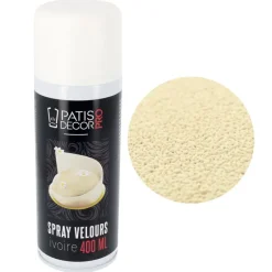 Cerf Dellier Spray effet velours Ivoire 400 ml