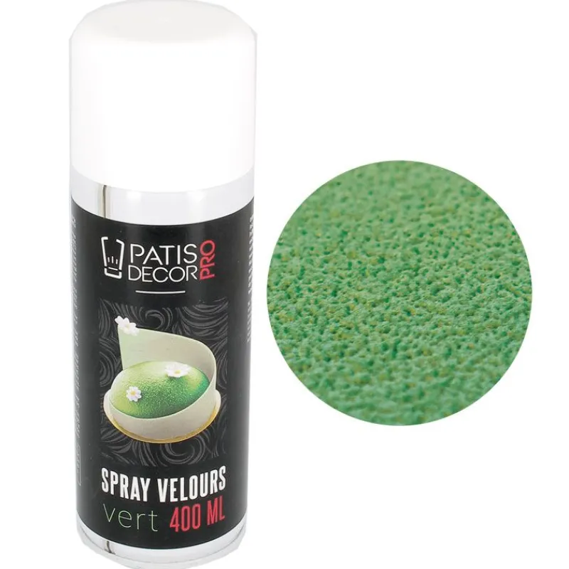 Cerf Dellier Spray effet velours Vert 400 ml
