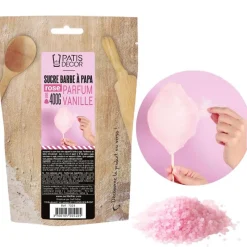 Cerf Dellier Sucre barbe à papa Vanille 400 g