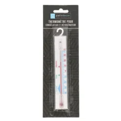Cerf Dellier Thermomètre frigo et congélateur -40°C +40°C