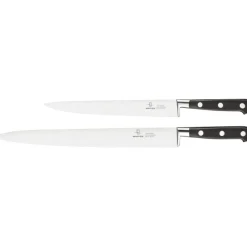 Cerf Dellier Tradition couteau tranchelard forgé monobloc inox 30 cm