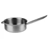 Cerf Dellier Tradition inox sauteuse 32 cm avec anse face à la queue