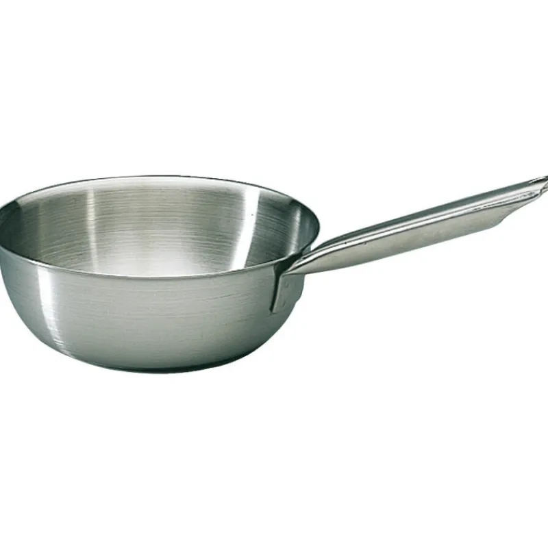 Cerf Dellier Tradition inox sauteuse évasée 24 cm