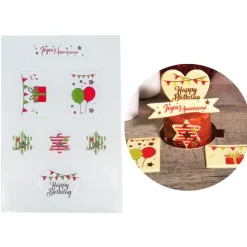 Cerf Dellier Transfert chocolat Anniversaire