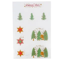 Cerf Dellier Transfert chocolat thème Noël Ourson