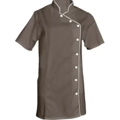 Cerf Dellier Veste manches courtes taupe Odile