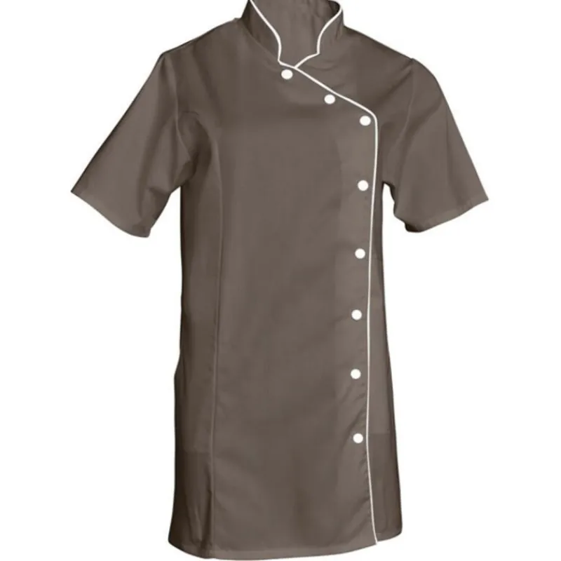 Cerf Dellier Veste manches courtes taupe Odile